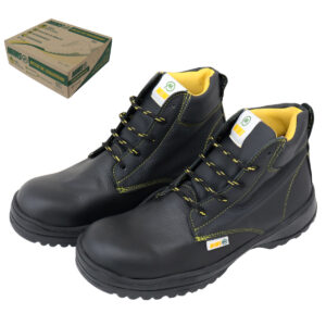 BOTA DE SEGURIDAD INDUSTRIAL DIELECTRICA NEGRA DIFERENTES TALLAS