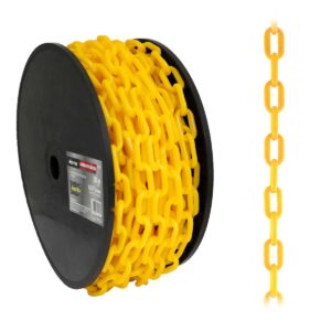 CADENA DE PLÁSTICO Ø6MM*25M AMARILLO