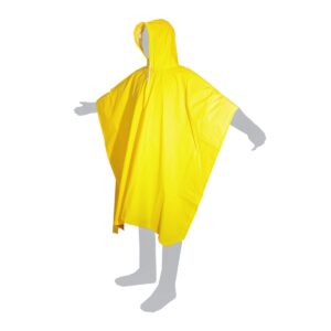 PONCHO IMPERMEABLE PVC/POLIESTER 0.32MM UNITALLA - Image 2