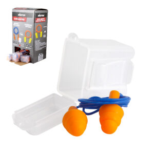 TAPON AUDITIVO REUSABLES C/ESTUCHE 26DB (PRECIO X PZA, CAJA C/100)