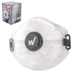 RESPIRADOR C/VALVULA N95 Certificado CDC (Precio x pieza - Empaque c/10 pzas)