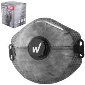 RESPIRADOR C/CARBON ACTIVADO C/VALVULA N95 Certificado CDC (Precio x pieza - Empaque c/10 pzas)