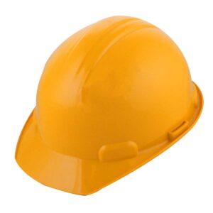 CASCO DE SEGURIDAD TIPO CACHUCHA CON AJUSTE DE INTERVALOS AMARILLO