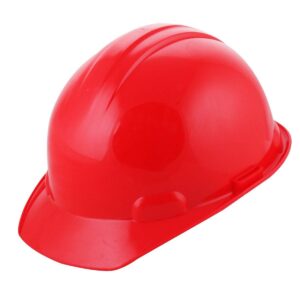 CASCO DE SEGURIDAD TIPO CACHUCHA C/MATRACA ROJO