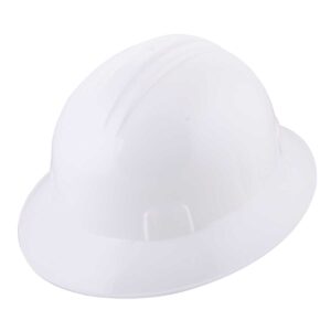 CASCO DE SEGURIDAD TIPO ALA ANCHA CON AJUSTE DE INTERVALOS BLANCO