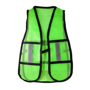 CHALECO DE MALLA VERDE C/REFLEJANTE