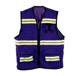 CHALECO TIPO GEOLOGO C/JERSY Y REF TEX BICOLORAZUL MARINO DIF TALLAS