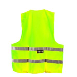 CHALECO CLASE II AJUSTE CON VELCRO VERDE UNITALLA - Image 2