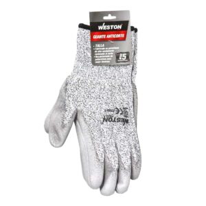 GUANTE ANTICORTE WESTON NIVEL 5 TALLA 9 (Precio x par - Empaque c/10 pares) - Image 3