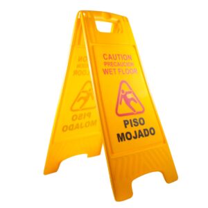 SENALIZACION D/PISO MOJADO 30*62CM, PESO 0.8KG