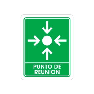 SEÑALAMIENTO PUNTO REUNION 25 X 35CM