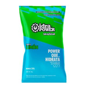 IDRAPOWER LIMON SIN AZUCAR 200GR/ 20 LTS REND