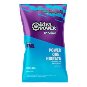 IDRAPOWER UVA SIN AZUCAR 200GR/ 20 LTS REND